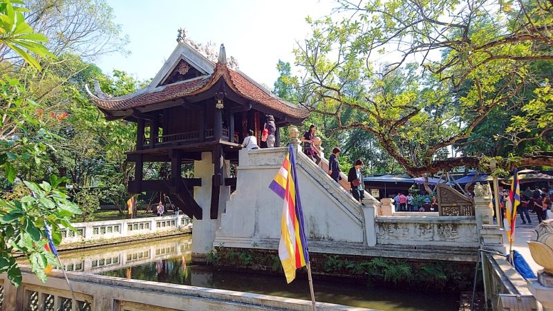 One-pillar pagoda or Môt Côt pagoda