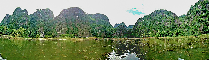 Panorama of Tam Coc