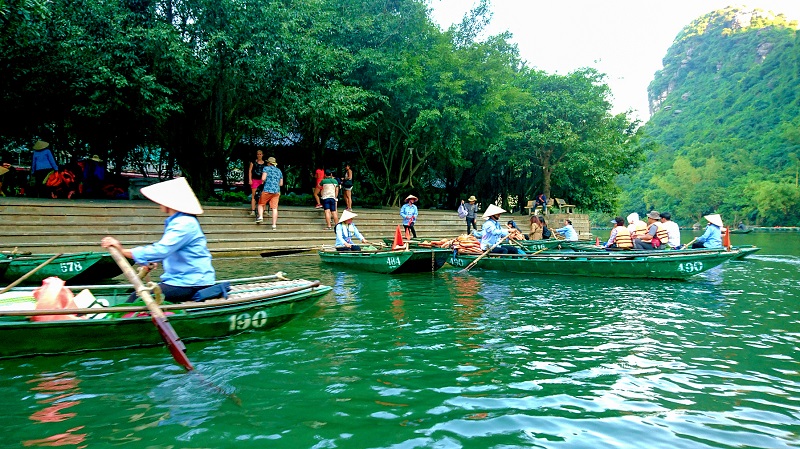 Boats in Trang An