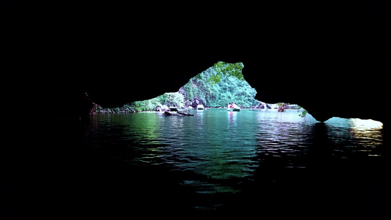 Under a cave in Trang An