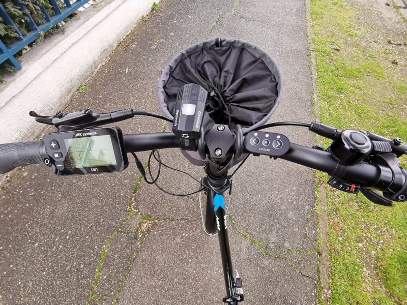 Guidon de vélo électrique