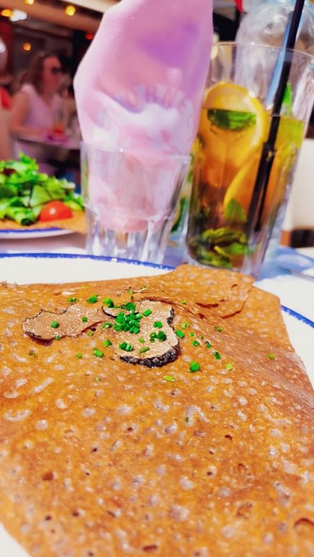 Galette à la truffe