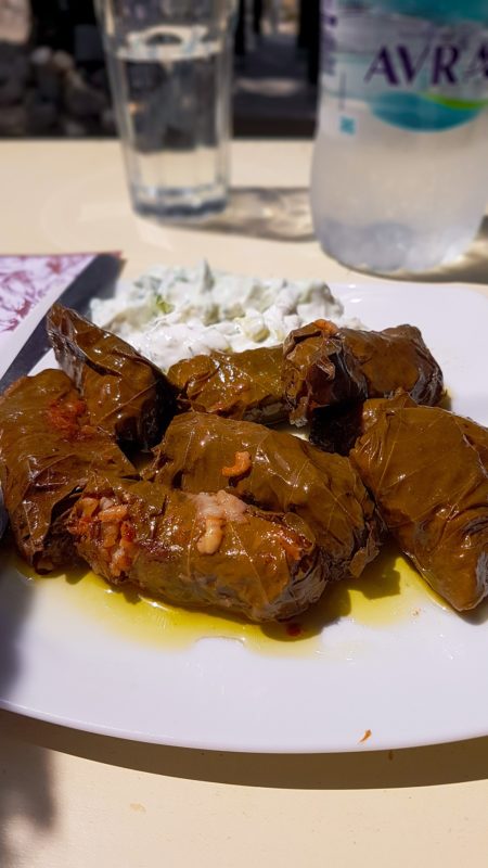 Grape leaves