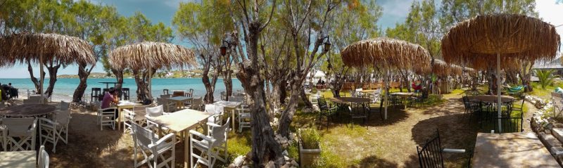 Terrasse du restaurant Ephesus