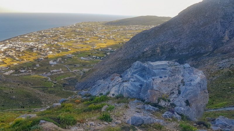 A tomb of Ancient Thira