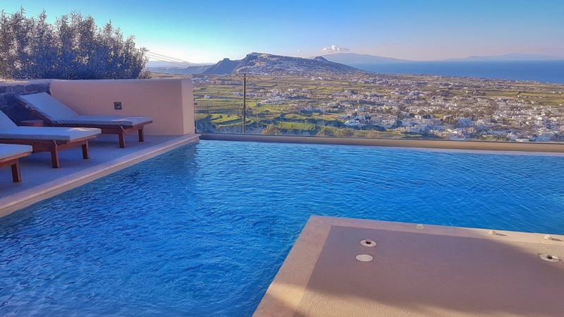 Piscine avec vue