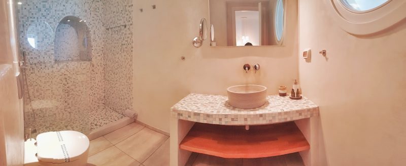 Panorama of the bathroom