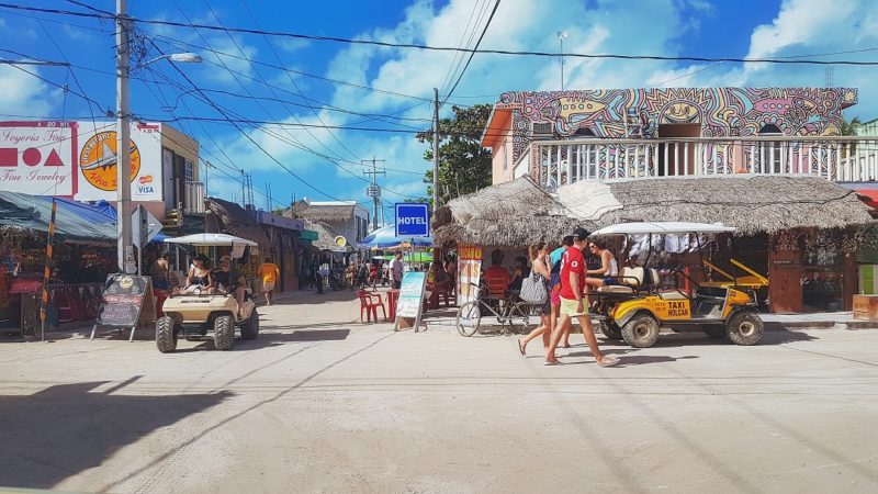 Street in Isla Holbox