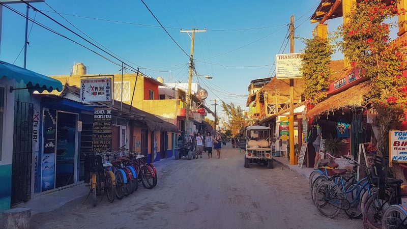 Street in Isla Holbox