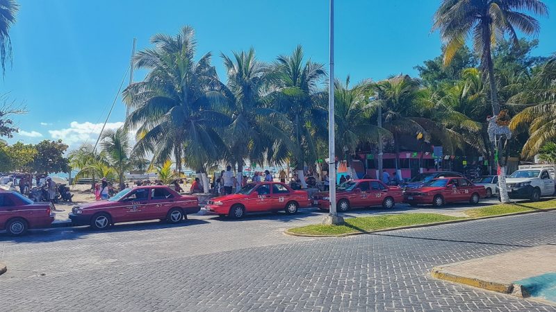 Taxis in Isla Mujeres