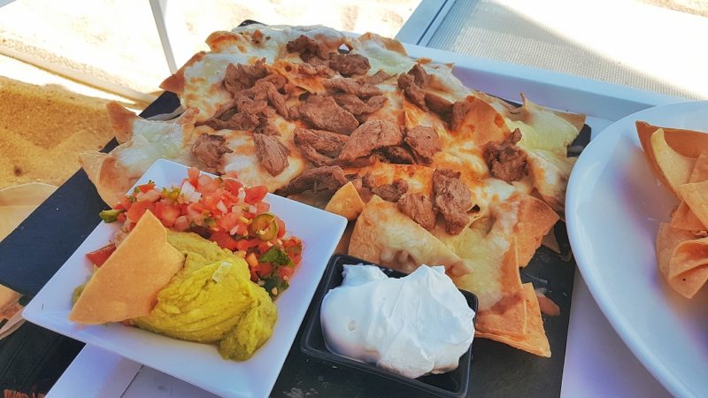 Nachos at Blue Marlin Ibiza