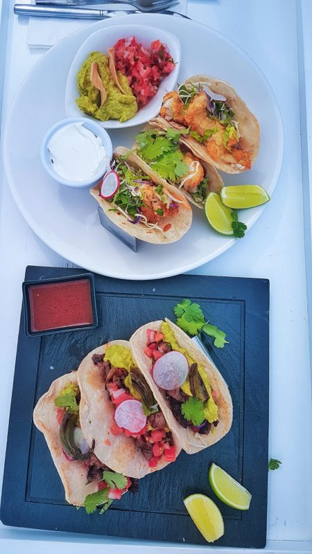 Tacos at Blue Marlin Ibiza